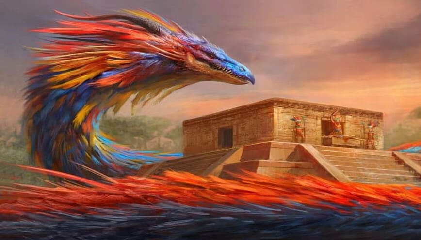 Trăn đem lại sắc thái cho nền văn hóa Trung Mỹ