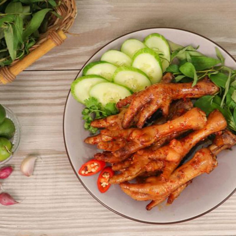 Mơ ăn chân gà cay ngụ ý cảm xúc bị dồn nén