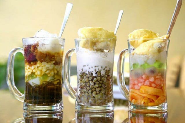 Mơ ăn chè thập cẩm có sao không?