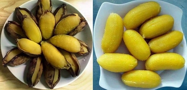 Mơ ăn chuối luộc