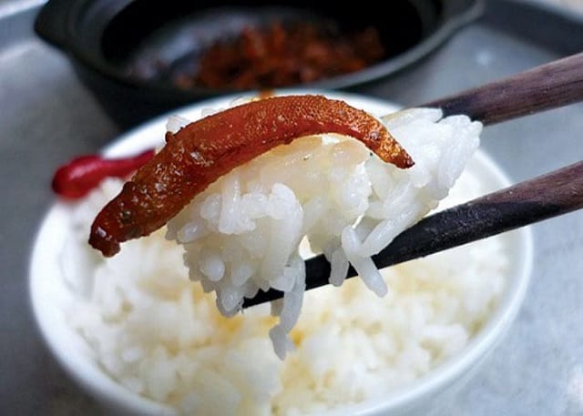 Mơ ăn cơm với cá kho