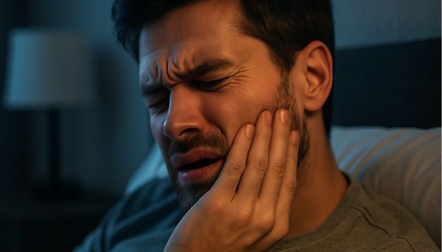 Cắn vào lưỡi trong lúc ngủ say giữa đêm
