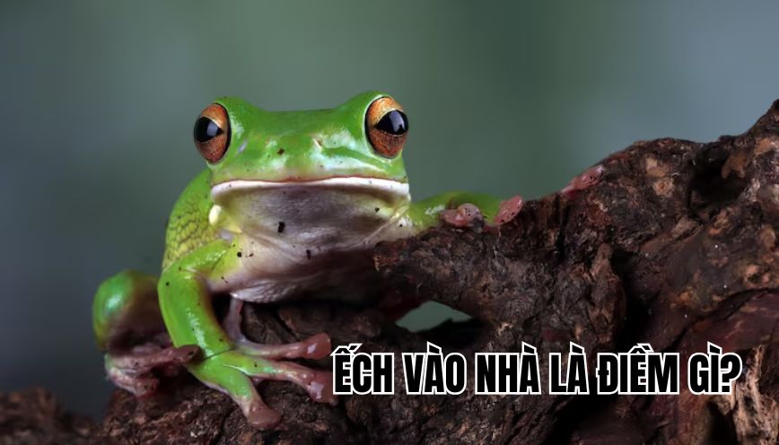 Ếch vào nhà là điềm gì