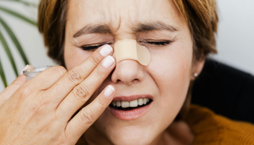 Bác sĩ nói gì khi bạn bị giật cánh mũi phải