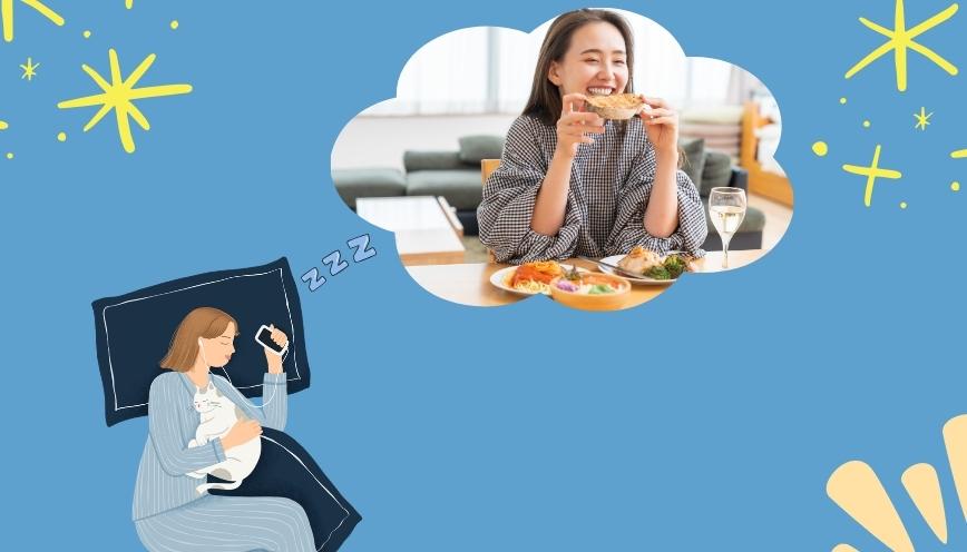 Nguyên nhân dẫn đến bạn ngủ mơ ăn cơm