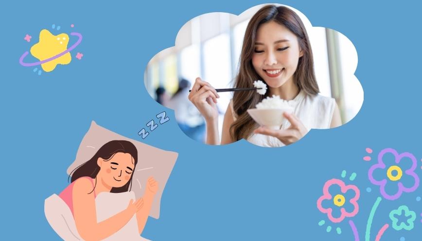 Giải mã 6 giấc mơ ăn cơm hay gặp nhất