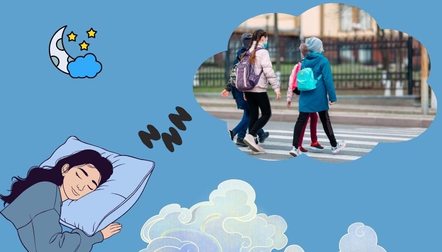 Mơ đi học thể hiện áp lực trước trách nhiệm