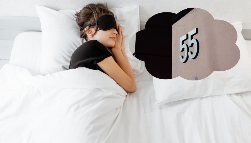 Mơ thấy số 55 viết trên giấy