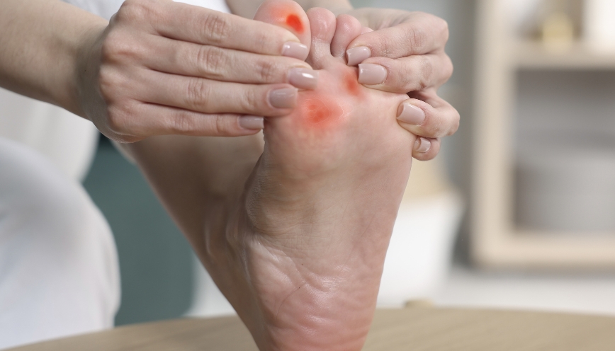 Giải đáp câu hỏi về ngứa lòng bàn chân trái