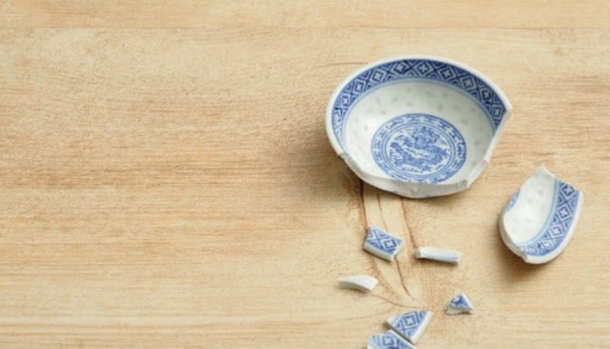 Gợi ý con số may mắn khi bát bị vỡ