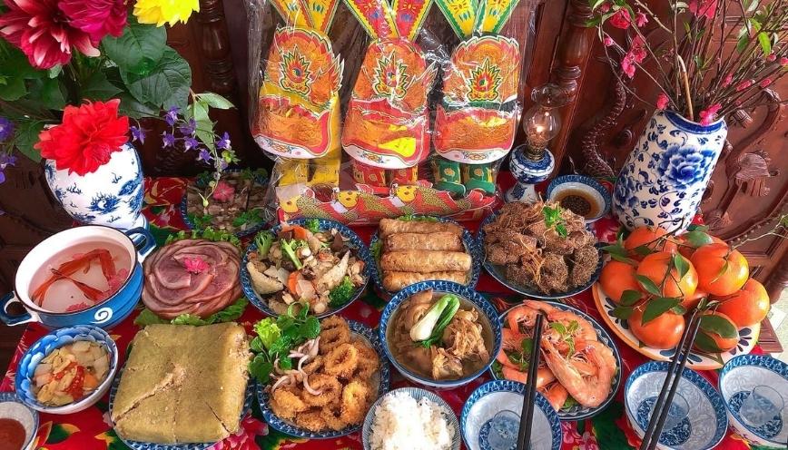 Mâm lễ tiễn Táo quân và những vật phẩm thường chuẩn bị