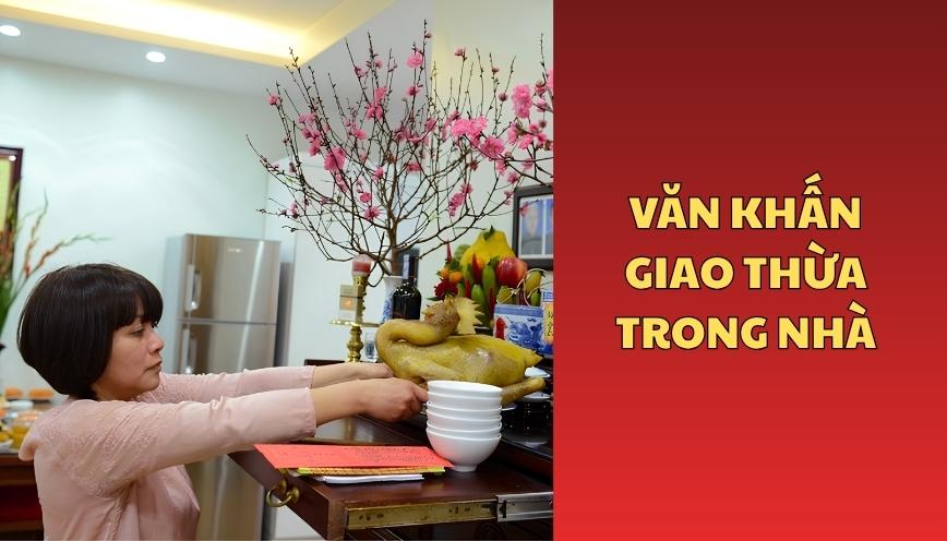 Văn khấn giao thừa trong nhà