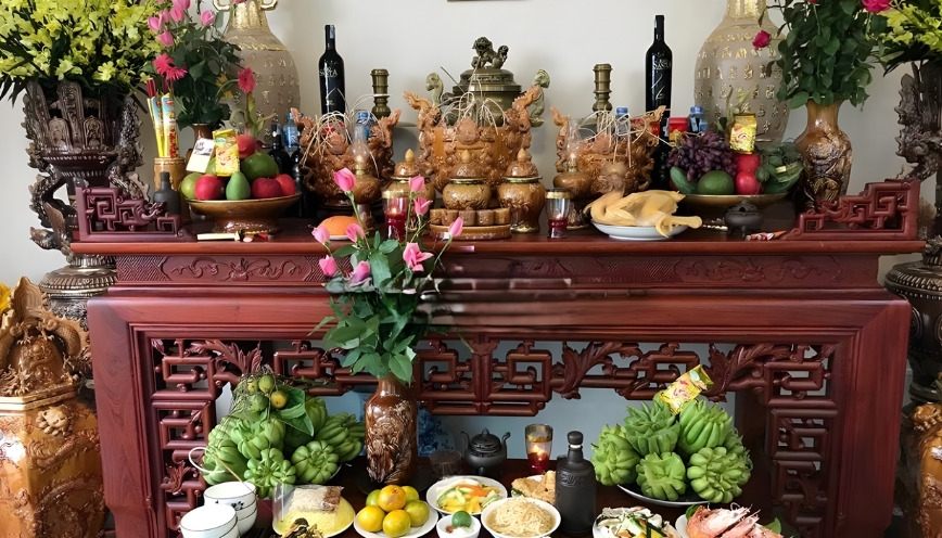 Văn khấn mùng 1 tháng 6 dành cho từng ban thờ