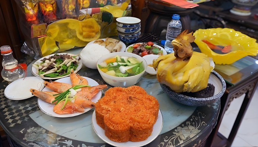 Cách đặt mâm và thực hiện lễ cúng mùng 2, ngày 16