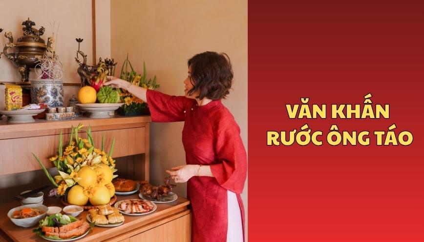Văn khấn rước ông táo
